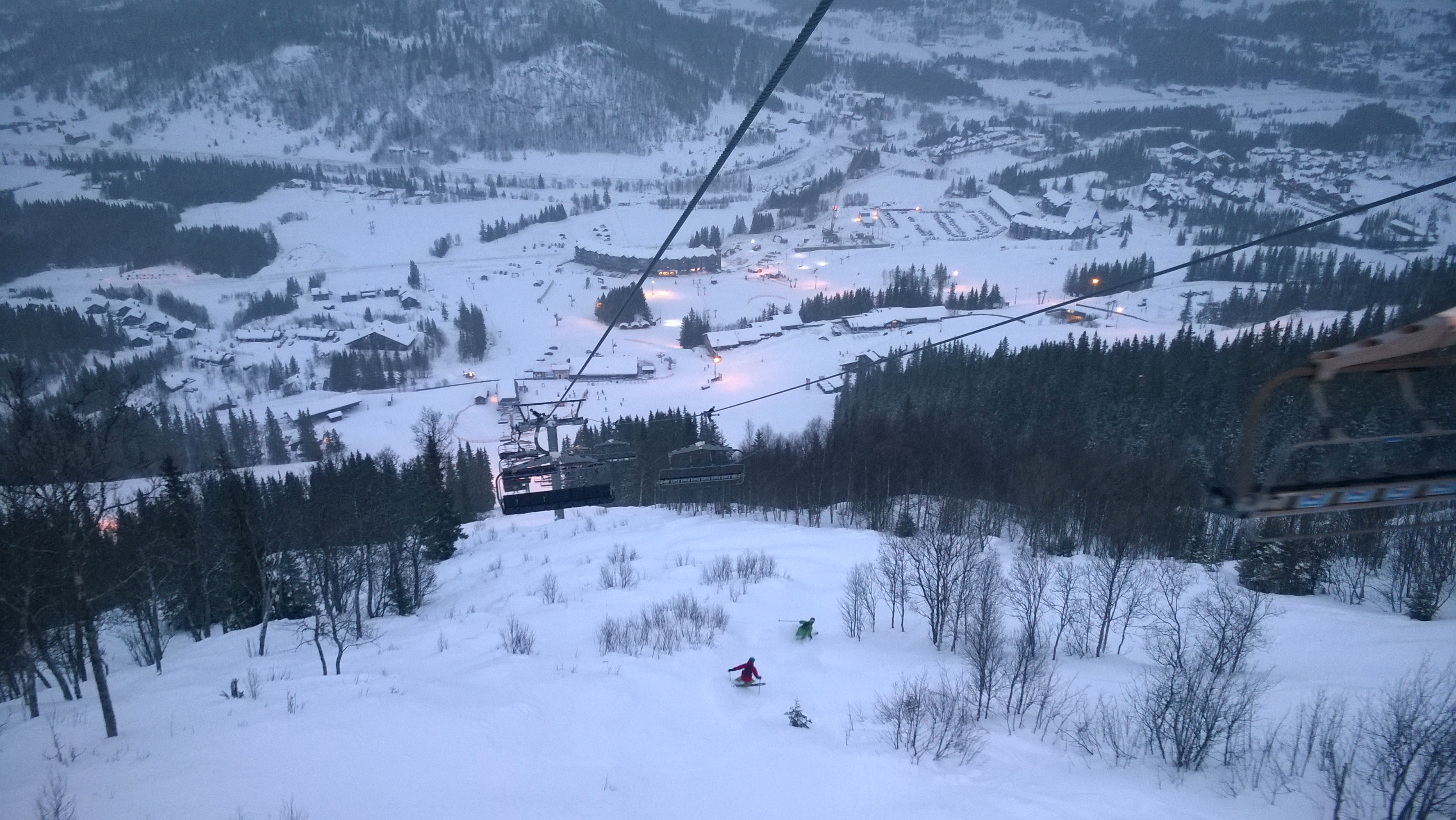 Hemsedal 坡面视角